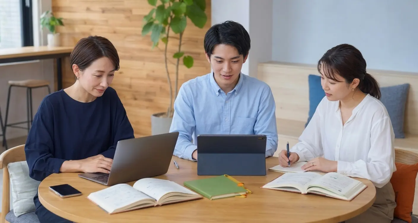 みんなで学ぶイメージ